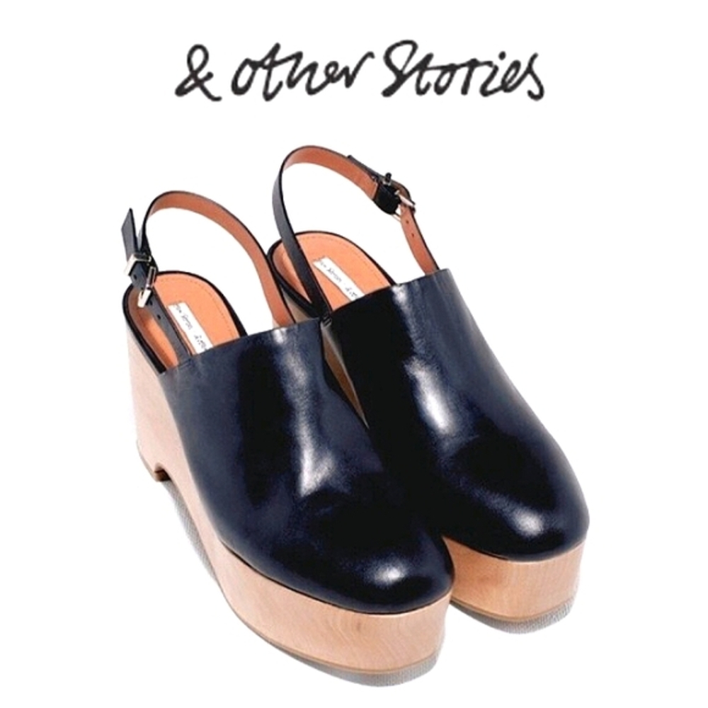 📌Sold📌& Other Stories platform clogs